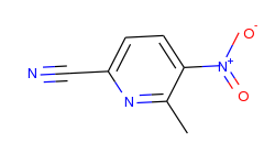 2-Pyridinecarbonitrile, 6-methyl-5-nitro-