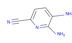 2-Pyridinecarbonitrile, 5,6-diamino-