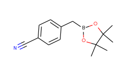 4-((4,4,5,5-Tetramethyl-1,3,2-dioxaborolan-2-yl)methyl)benzonitrile