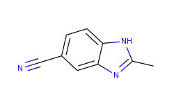 1H-Benzimidazole-5-carbonitrile, 2-methyl-