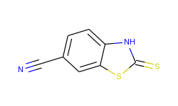 6-Benzothiazolecarbonitrile, 2,3-dihydro-2-thioxo-