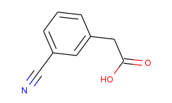 Benzeneacetic acid, 3-cyano-