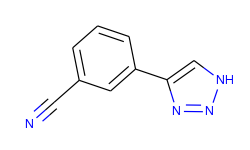 Benzonitrile, 3-(1H-1,2,3-triazol-4-yl)-