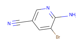 3-Pyridinecarbonitrile, 6-amino-5-bromo-