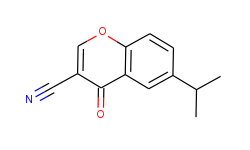 6-Isopropyl-4-oxo-4H-chromene-3-carbonitrile