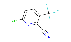 6-chloro-3-(trifluoromethyl)pyridine-2-carbonitrile