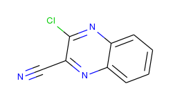 2-Quinoxalinecarbonitrile, 3-chloro-