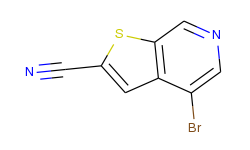 4-Bromothieno[2,3-c]pyridine-2-carbonitrile
