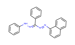 3,5-diphenyl-1-(1-naphthyl)formazan