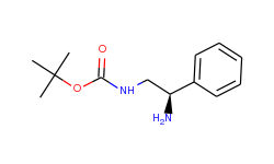 Carbamic acid, (2-amino-2-phenylethyl)-, 1,1-dimethylethyl ester, (R)-