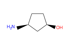 Cyclopentanol, 3-amino-, (1R,3S)-rel-