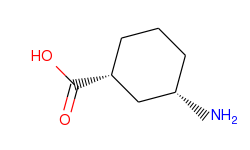Cyclohexanecarboxylic acid, 3-amino-, (1R,3S)-rel-