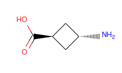 Cyclobutanecarboxylic acid, 3-amino-, trans-