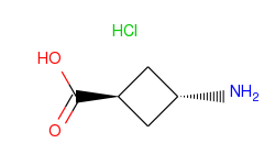 Cyclobutanecarboxylic acid, 3-amino-, hydrochloride, trans-