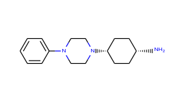 Cyclohexanamine, 4-(4-phenyl-1-piperazinyl)-, cis-