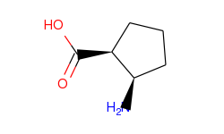 Cyclopentanecarboxylic acid, 2-amino-, (1S,2R)-