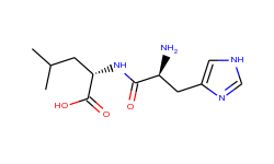 L-Leucine, L-histidyl-