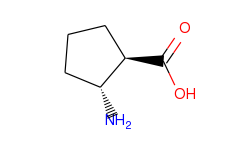 Cyclopentanecarboxylic acid, 2-amino-, (1R,2R)-rel-