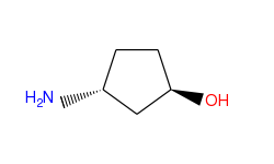 Cyclopentanol, 3-amino-, (1R,3R)-rel-