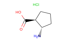 Cyclopentanecarboxylic acid, 2-amino-, hydrochloride, (1S,2S)-