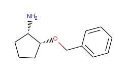 Cyclopentanamine, 2-(phenylmethoxy)-, (1S,2R)-