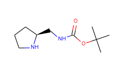 Carbamic acid, (2-pyrrolidinylmethyl)-, 1,1-dimethylethyl ester, (S)-