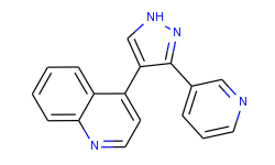 4-(3-pyridin-3-yl-1h-pyrazol-4-yl)quinoline