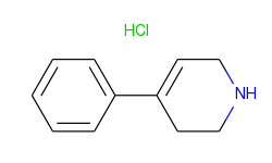 Pyridine, 1,2,3,6-tetrahydro-4-phenyl-, hydrochloride