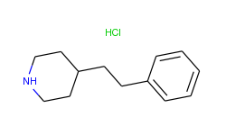 Piperidine, 4-(2-phenylethyl)-, hydrochloride