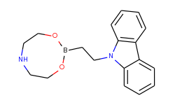 2-(9H-Carbazolyl)ethylboronic acid diethanolamine ester