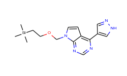 4-(1H-pyrazol-4-yl)-7-((2-(trimethylsilyl)ethoxy)methyl)-7H-pyrrolo[2,3-d]pyrimidine