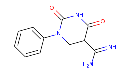 2,4-dioxo-1-phenylhexahydro-5-pyrimidinecarboximidamide