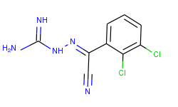 Hydrazinecarboximidamide, 2-[cyano(2,3-dichlorophenyl)methylene]-