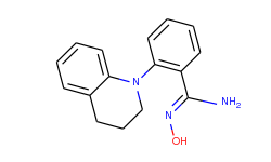 2-[3,4-dihydro-1(2h)-quinolinyl]-n-hydroxybenzenecarboximidamide