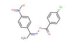 n-(4-chlorobenzoyloxy)-4-nitrobenzimidamide