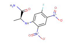 Propanamide, 2-[(5-fluoro-2,4-dinitrophenyl)amino]-, (2S)-