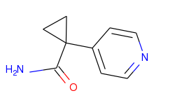 1-(Pyridin-4-yl)cyclopropanecarboxamide