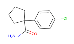 1-(4-chlorophenyl)cyclopentanecarboxamide