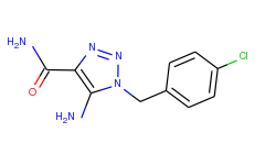 5-amino-1-(4-chlorobenzyl)-1h-1,2,3-triazole-4-carboxamide