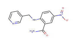 5-nitro-2-[(pyridin-3-ylmethyl)amino]benzamide