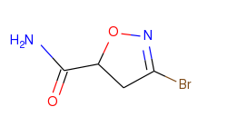 3-bromo-4,5-dihydroisoxazole-5-carboxylic acid amide