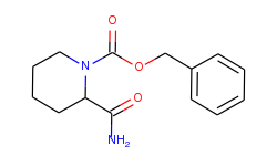 1-piperidinecarboxylic acid,2-(aminocarbonyl)-,phenylmethylester