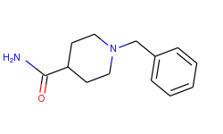 4-Piperidinecarboxamide, 1-(phenylmethyl)-