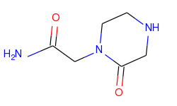 1-Piperazineacetamide, 2-oxo-