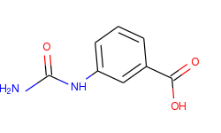 3-[(aminocarbonyl)amino]benzoic acid
