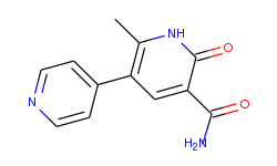[3,4'-Bipyridine]-5-carboxamide, 1,6-dihydro-2-methyl-6-oxo-