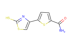 5-(2-mercaptothiazol-4-yl)thiophene-2-carboxamide