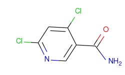 3-Pyridinecarboxamide, 4,6-dichloro-