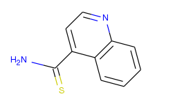 quinoline-4-carbothioic acid amide