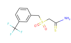 2-[3-(trifluoromethyl)benzylsulfonyl]-thioacetamide